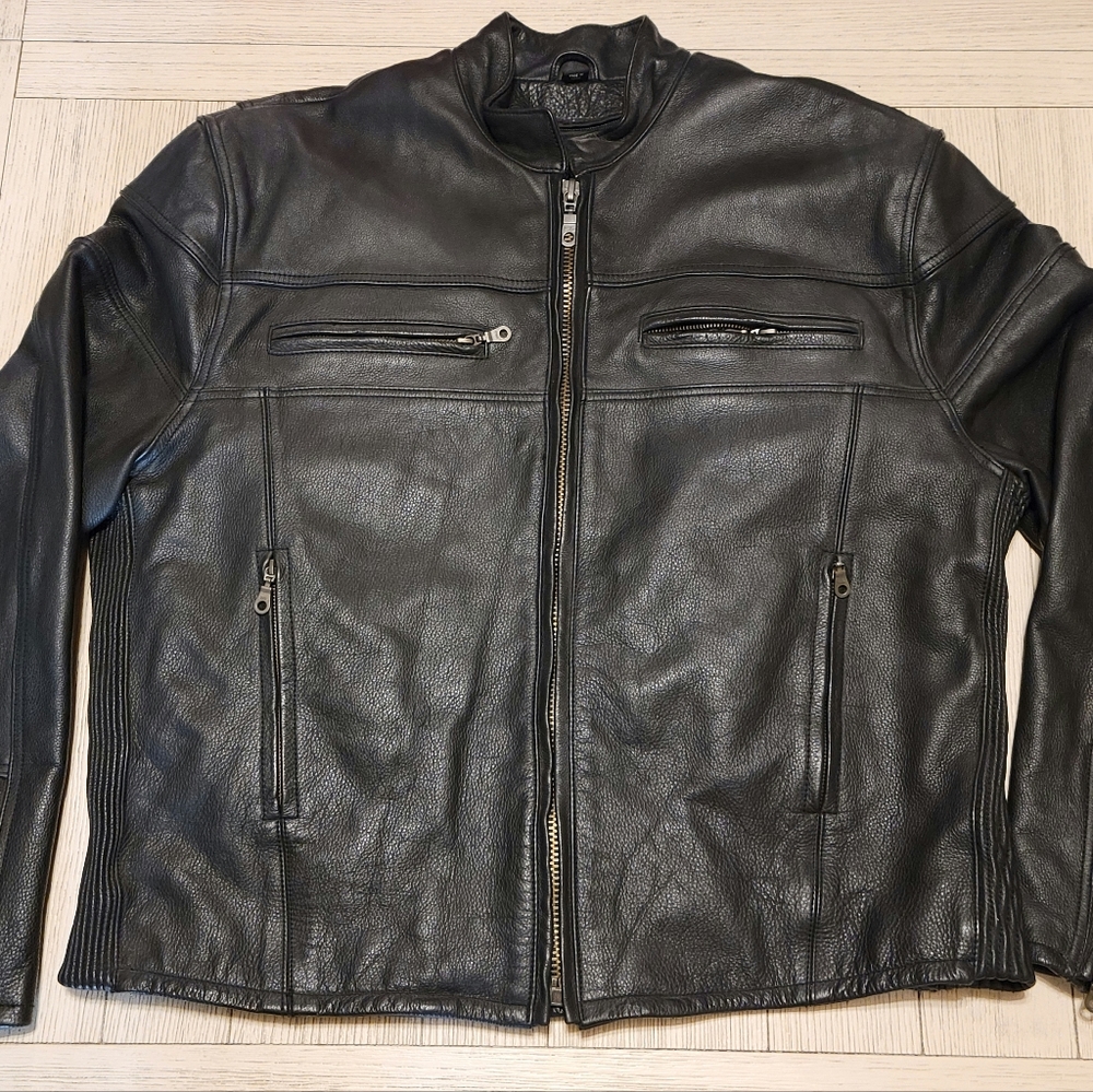 Men's leather jacket